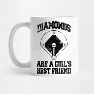 Diamonds Are A Girl's Best friend Mug